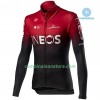 Maillot Cyclisme Hiver + Collant à Bretelles 2020 TEAM INEOS N001